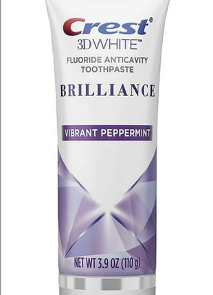 Набір для відбілювання crest 3d white professional effects 10 пар смужок & паста сrest brilliance 115 фото