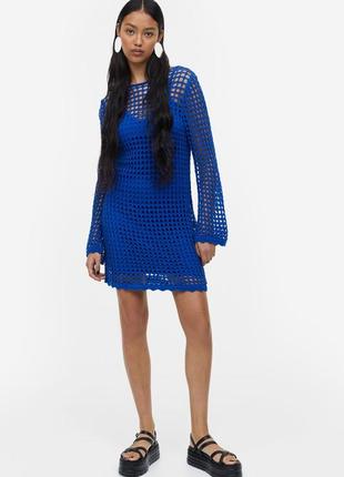 Sale 2 дня!! трендовое платье кроше h&m