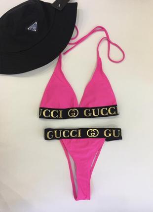 Купальник в стиле gucci