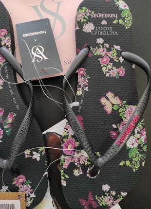 Літні шльопанці в'єтнамкі 39 40 havaianas victoria's secret оригінал4 фото