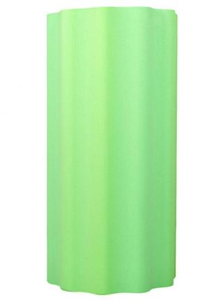 Масажний ролик edge профільований yoga roller eva ro3-45 зелений (45*15см.)5 фото