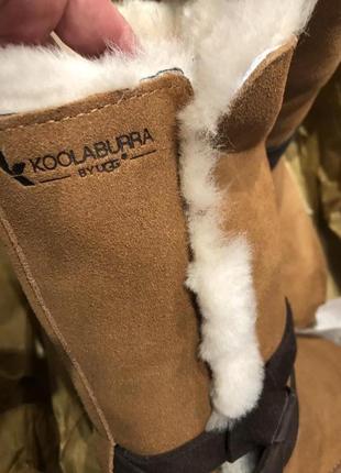 Водовідштовхувальні зимові чоботи уггі koolaburra by ugg .оригінал.7 фото