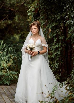 Весільне плаття, весільна сукня рибка anastasia sposa
