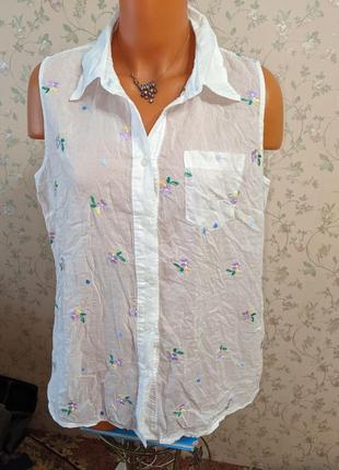 Блуза тоненький котон1 фото