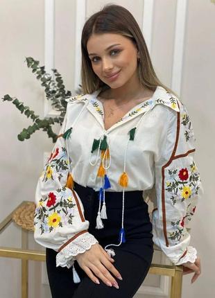 Блуза вышиванка. качество отличное