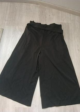 Широкі штани, чорні.3 фото