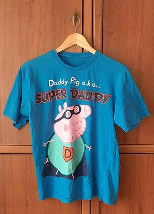Чоловіча футболка свинка пеппа | peppa pig
