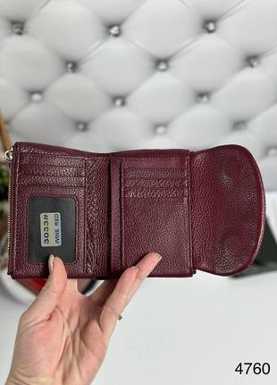 Жіночий гаманець маленький шкіра2 фото