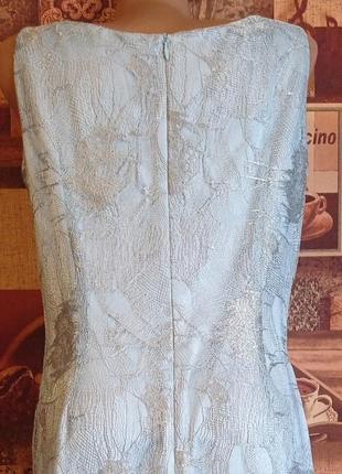 Кружевной брендовый винтажный костюм laurel,р.40/l,слоения4 фото