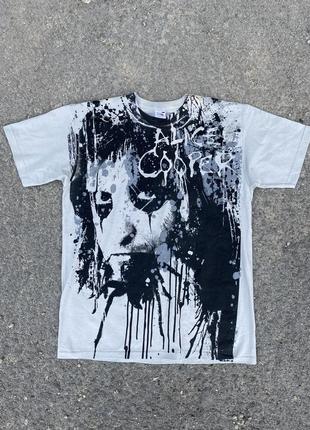 Футболка alice cooper  ( rock x merch x marilyn manson )