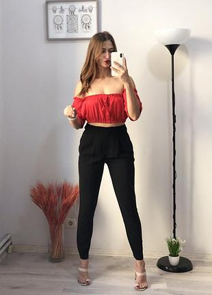 Штаны чёрные new look