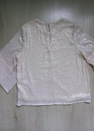 Новая блуза с пайетками h&m4 фото