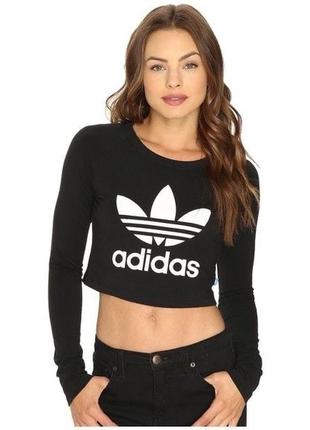 Кофта, реглан укорочений adidas (оригінал) xs