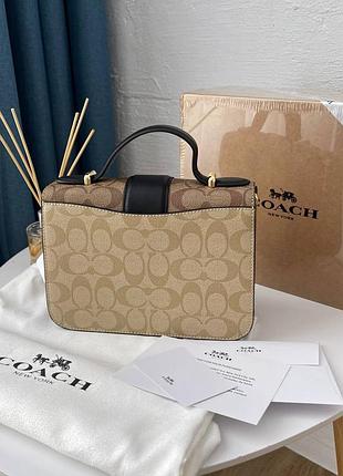 Сумка coach black-brown 6