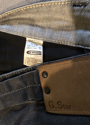 Крутые джинсы g-star raw, оригинал, р.28, идеальное состояние8 фото