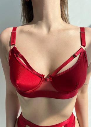 Нижнее белье, женское белье, комплект белья, кружевесное белье, бюст, трусики, пояс, гарте...