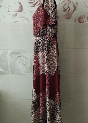 Натуральное платье nutmeg цветочный принт длина 1312 фото