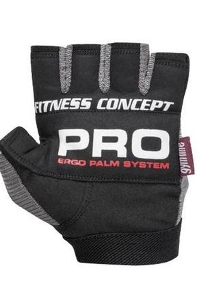 Перчатки для фитнеса и тяжелой атлетики power system ps-2300 fitness grey/black l