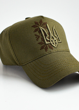 Кепка з вишивкою тризуба