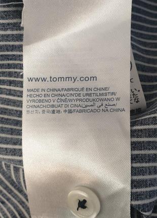 Платье рубашка в полоску tommy hilfiger6 фото