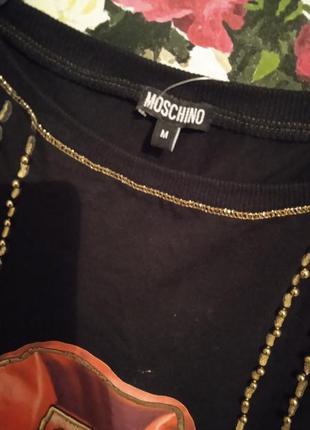 Футболка moschino.2 фото