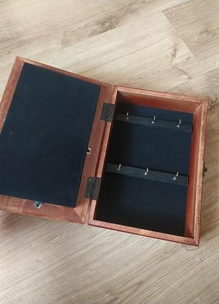 Ключница деревянная вешалки для ключей