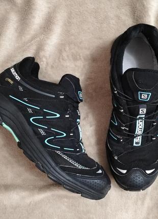 Трекингові кросівки salomon gore-tex, contagrip