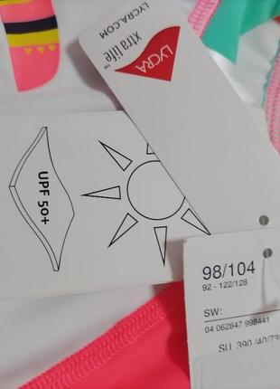 Солнцезащитная футболка upf 50+ c&a  футболка для купания c&a кофта дл пляжа рашгард футболка для купания3 фото