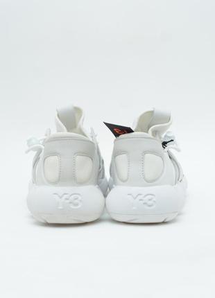 Новые кроссовки y-3 kyuio low white, размер us7.5 (eur40.5) 25.5см4 фото