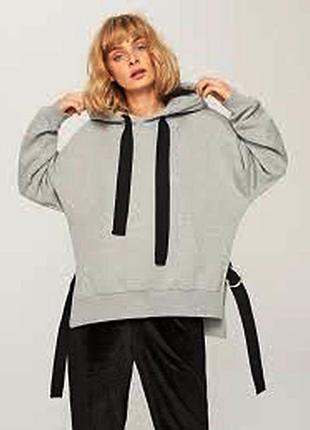 Худі oversized сіра