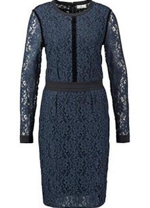 Шикарное платье кружево от дорогого бренда birger et mikkelsen