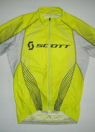 Велофутболка велоджерсі scott jersey made in romania (m)