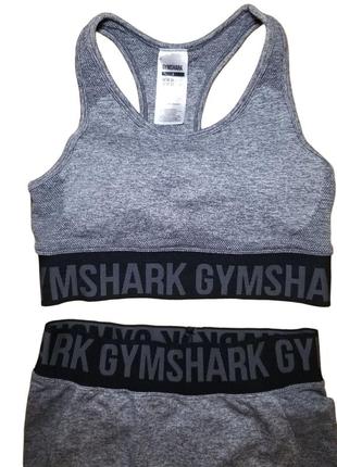 Спортивный набор лосины и топ-бра gymshark3 фото