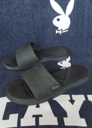 Тапки сланцы lacoste 42р
