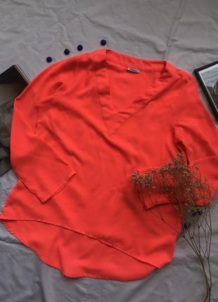 Яскрава неонова блуза only