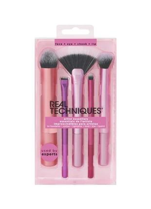 Real techniques artist essentials, 5 шт пезлов для макияжа