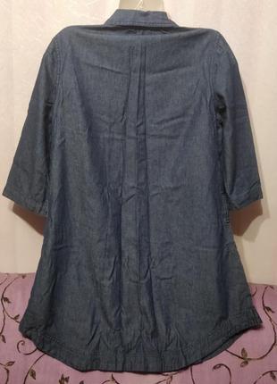 Платье туника джинсовое (пог-52 см)  472 фото