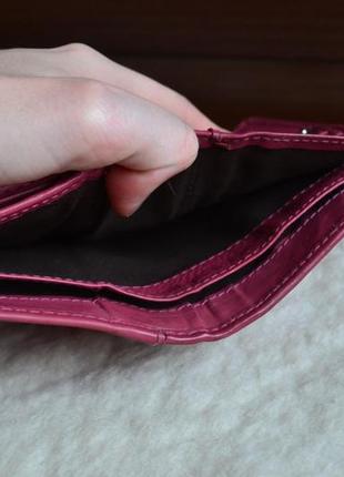 Oriano кожаный кошелек портмоне из натуральной кожи.6 фото