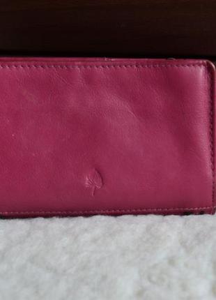 Oriano кожаный кошелек портмоне из натуральной кожи.2 фото