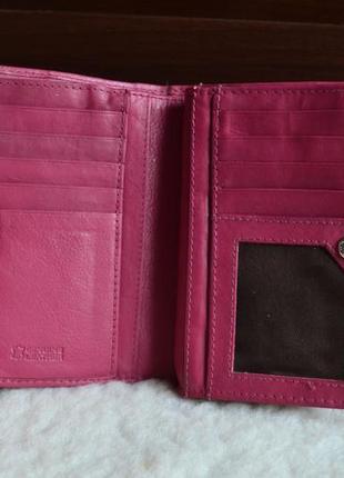 Oriano кожаный кошелек портмоне из натуральной кожи.5 фото