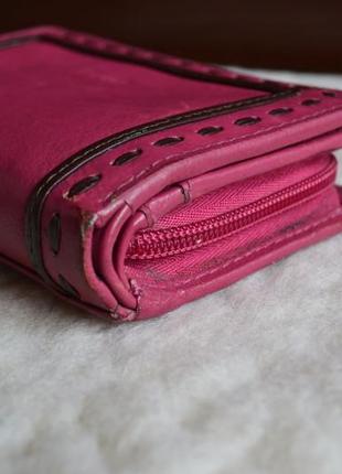 Oriano кожаный кошелек портмоне из натуральной кожи.10 фото