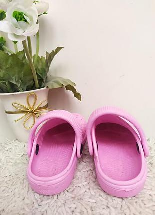 Кроксы для девочек, размер 20 6