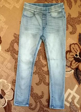 4. джинсы для девочек h&amp;m