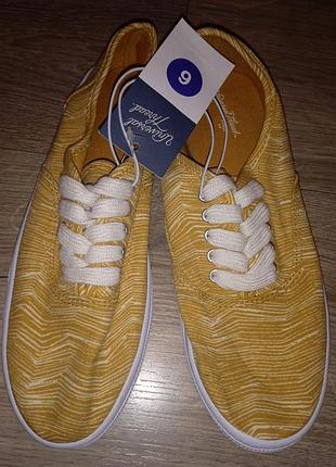 Кеды женские текстиль новые сша размер 6-23см