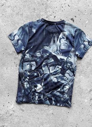 Marvel avengers primark men’s full printed t-shirt футболка3 фото