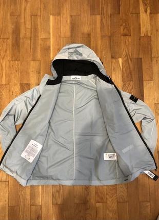 Вітровка stone island micro reps jacket  blue4 фото