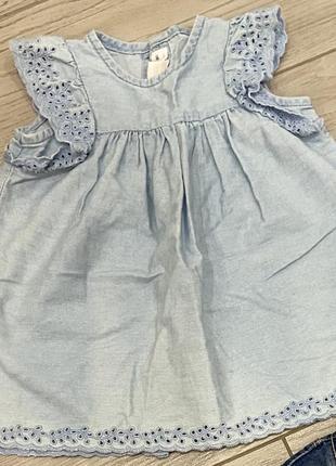 Платячко zara 9-12міс