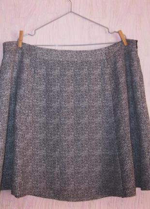 Модная шифоновая юбочка на подкладке gap размер 18 uk3 фото