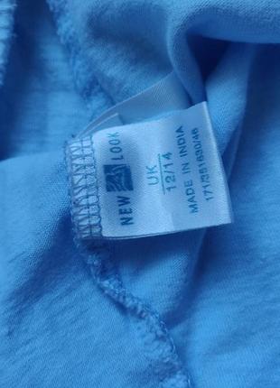 Короткі блакитні шорти на резинці, приємна бавовна, гарний стан без нюансів7 фото