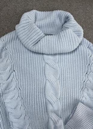 Нежный укороченный оверсайз свитер3 фото